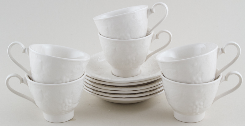 Teacups and Saucers set of 6